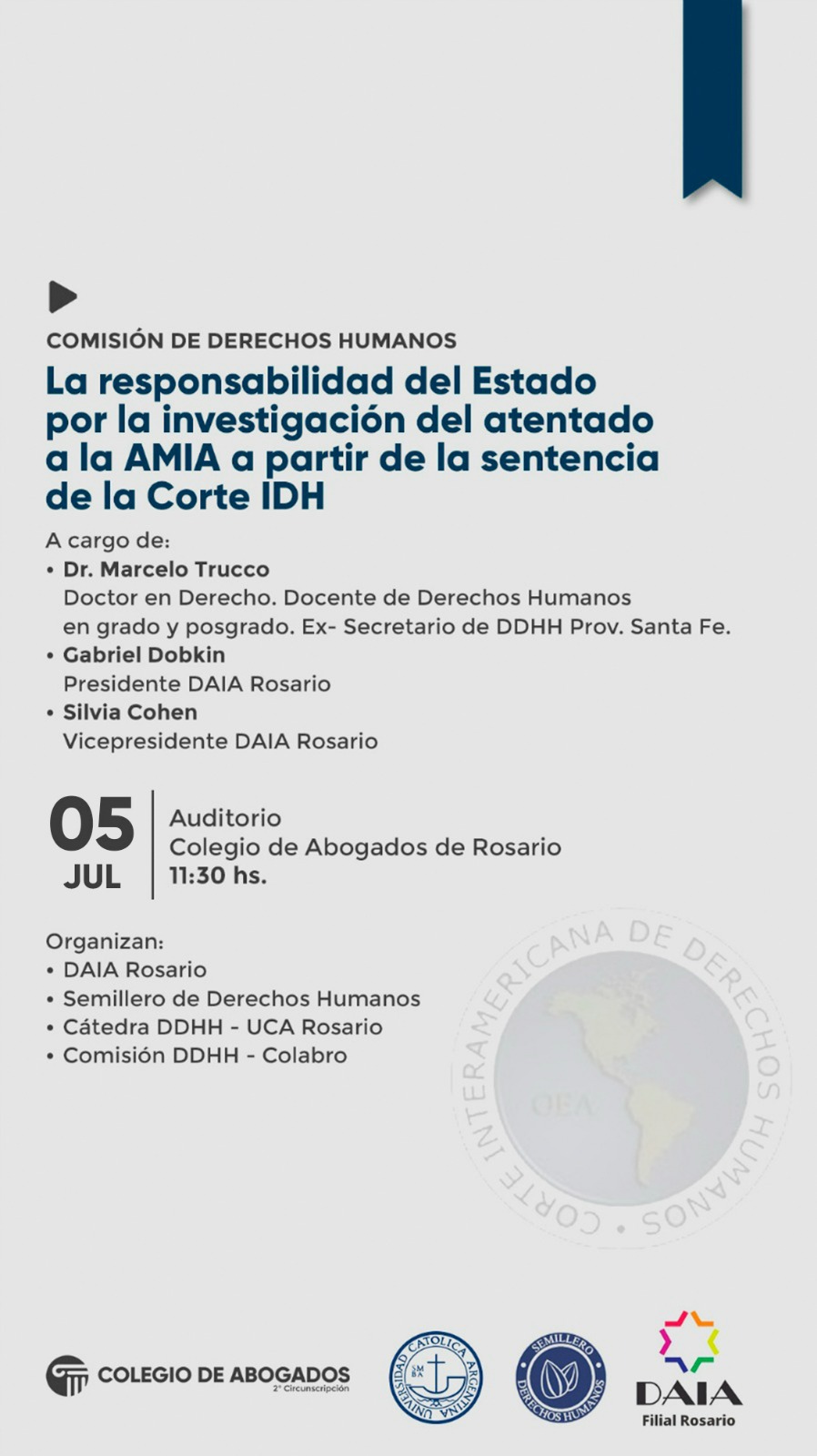 La responsabilidad del Estado por la investigación del atentado a la AMIA a partir de la sentencia de la Corte IDH - 05/07/2024